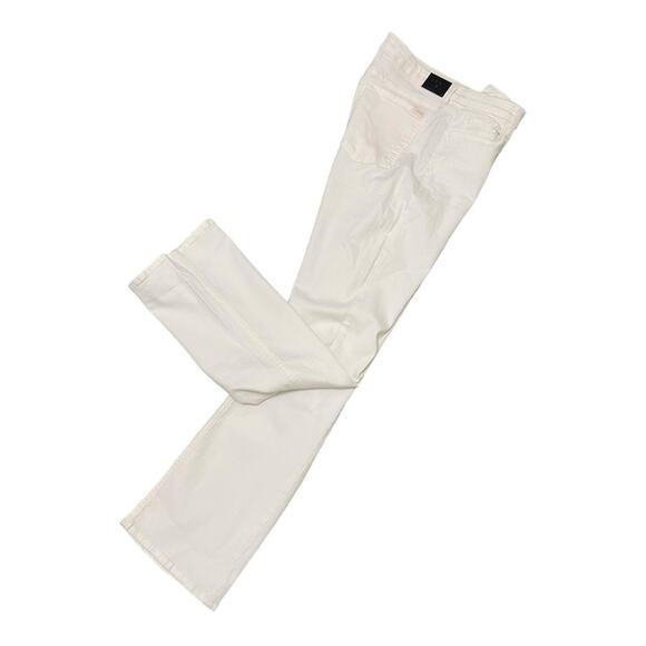 Jen7 by 7 For All Mankind. White Slim Boot Cut Jean, NEW Size 10 - Picture 1 of 8